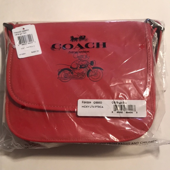 Coach Disney Crossbody leather purse - Picture 4 of 4